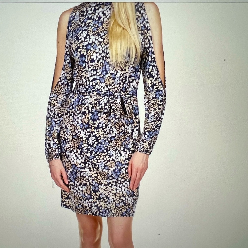 NWT-Michael Kors Split Sleeve Dress-Size 0X